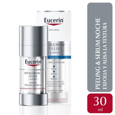  Serum Eucerin Hyaluron Filler +3x Effect Efecto Peeling Noche x30ml 