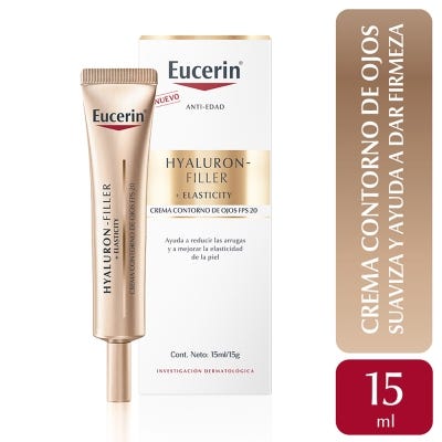 Contorno De Ojos Eucerin Hyaluron-Filler+Elasticity FPS 15 x15ml