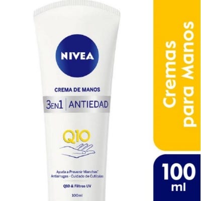 Crema Para Manos Nivea Q10 Hand Antiedad Plus x100ml