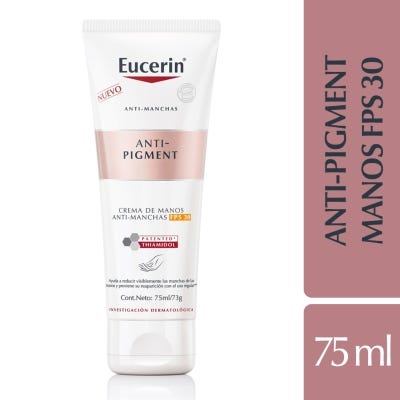 Crema De Manos Antimanchas Eucerin Anti-Pigment Fps 30 x75ml