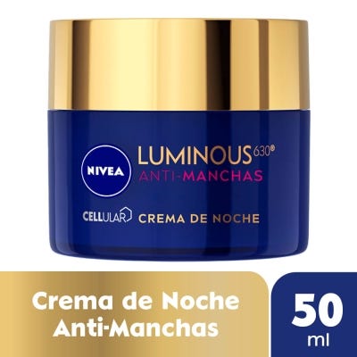 Crema Antimanchas Nivea Luminous 630 Noche x50ml  