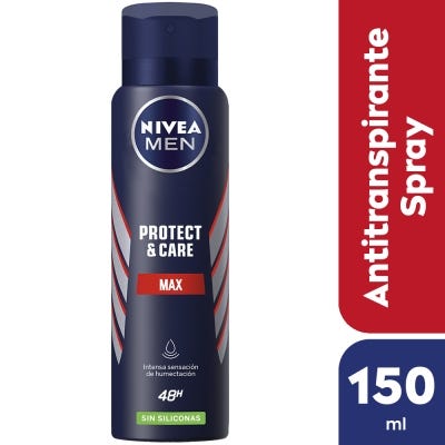 Desodorante NIVEA MEN Protect & Care Max Sin Siliconas x 150 ml