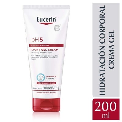 Crema Gel Corporal Eucerin Ph5 Light Piel Seca y Sensible x200ml