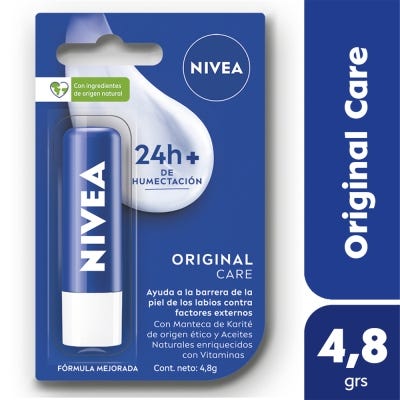 Protector labial humectante NIVEA Essential Original 4,8 g