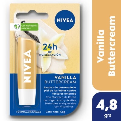 Protector labial humectante NIVEA Vainilla Buttercream 4,8g