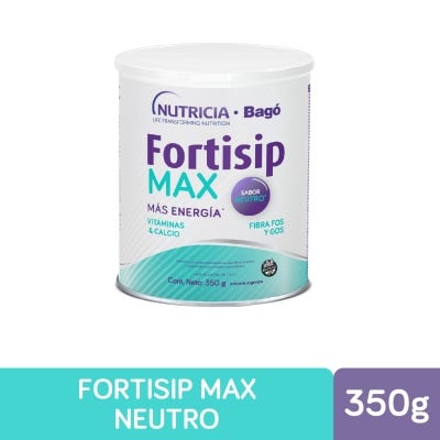 Fortisip Max Suplemento Nutricional Sin Sabor x350g