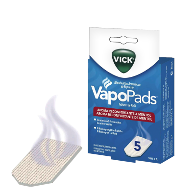 Tabletas Vick Vapopads Para Humidificador x5un