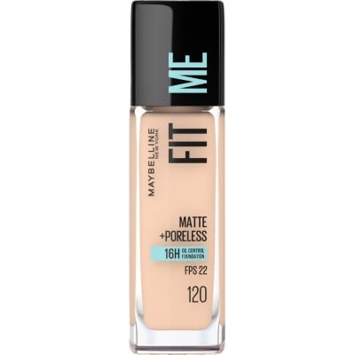 Base Maquillaje Maybelline FitMe Matte+Poreless 120 Class Ivory x30ml