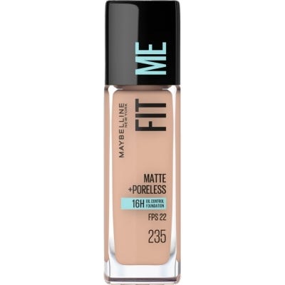 Base Maquillaje Maybelline FitMe Matte+Poreless 235 Pure Beige x30ml