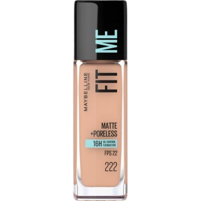 Base Maquillaje Maybelline FitMe Matte+Poraless 222 True Beige x30ml 