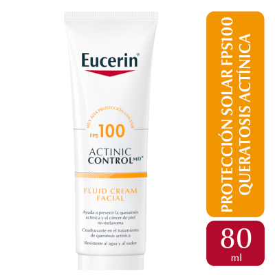 Protección solar facial Eucerin Actinic Control FPS 100 x80ml