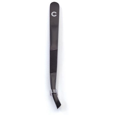 Pinza Depilatoria Basiccare P.curva Incl.negro Elector