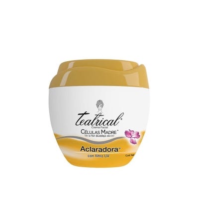Crema Facial Teatrical Aclaradora x200gr