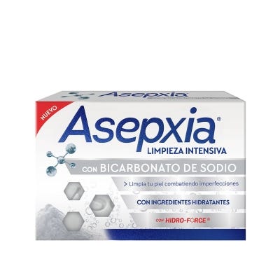 Jabón De Tocador Asepxia Bicarbonato De Sodio Barra x100gr