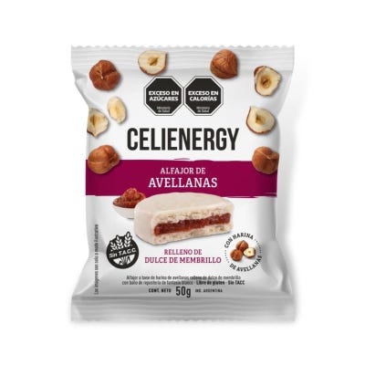 Celienergy Harina x50gr De avellana blanco