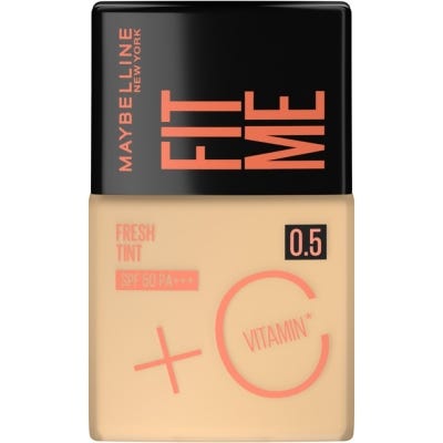 Base Liquida Maybelline Fit Me Fresh FPS50 Tono 0.5