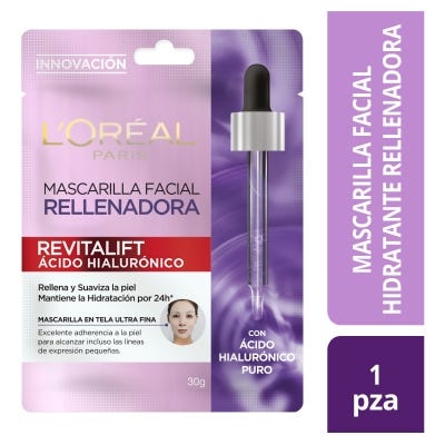 Mascara Facial Loreal Revitalift Acido Hialuronico