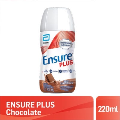 Suplemento Nutricional Ensure Plus Chocolate x220ml