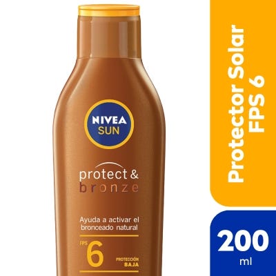 Bronceador Nivea Sun Intense&Bronze FPS6 Loción x200ml