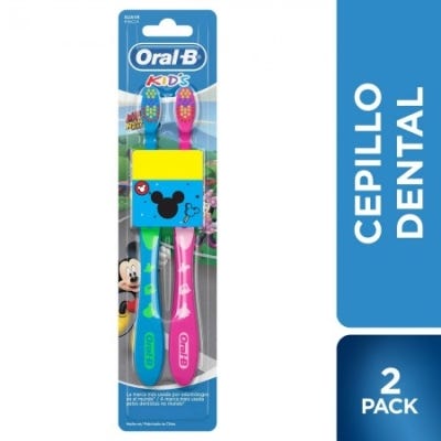 Cepillo Dental Oral-B Pack Mickey x2un