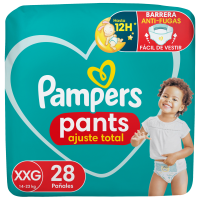 Pañales Pampers Pants Comfort Sec XXG X 28U