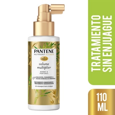 Tratamiento Capilar Pantene Bamboo Volume Mult x110ml