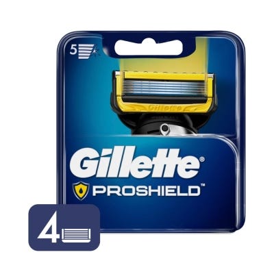 Cartuchos Para Afeitar Fusion Proshield x4un