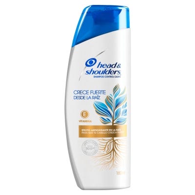 Shampoo Head&.shoulders Crece Fuerte desde la Raíz x180ml