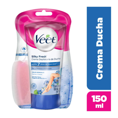 Crema Depilatoria Veet Shower Sensitive x150mm