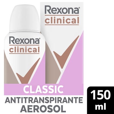 Antitranspirante en aerosol REXONA Clinical Classic 150 ml