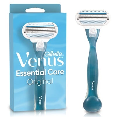 Maquina Afeitar Desechable Venus Rosada x1un