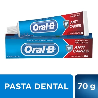 Pasta Dental Oral-B 123 Anticaries x70gr