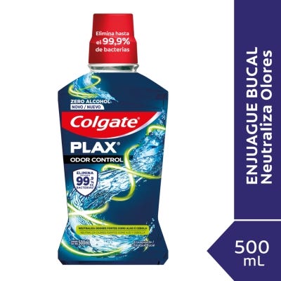 Enjuague Bucal Colgate Plax Odor Control x500ml