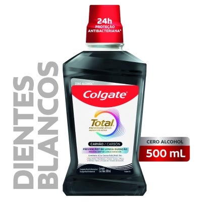 Enjuague Bucal Colgate Carbon activado x500ml