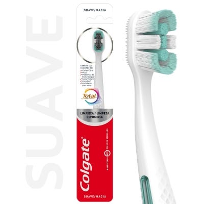 Cepillo Dental Colgate Total Foaming Clean - Single x2un