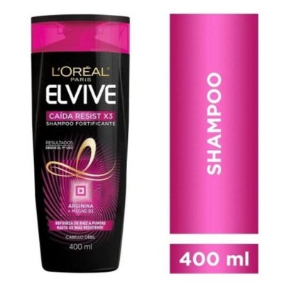 Shampoo Elvive Caída Resist x400ml