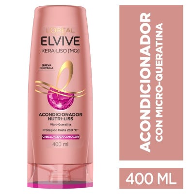 Acondicionador Elvive Kera-Liso MK x400ml