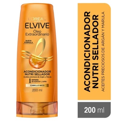 Acondicionador Elvive Óleo Extraordinario Nutrición Universal x200ml