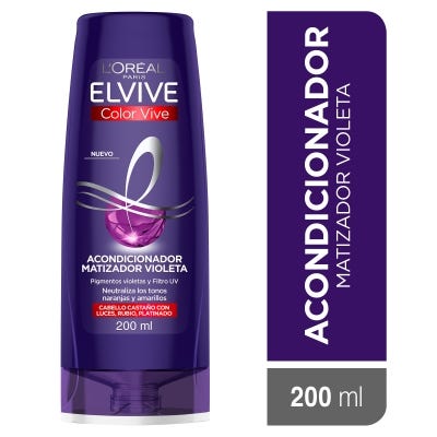 Acondicionador Elvive Cv Puerple x200ml