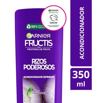 Acondicionador Fructis Rizos Control y Definición x350ml