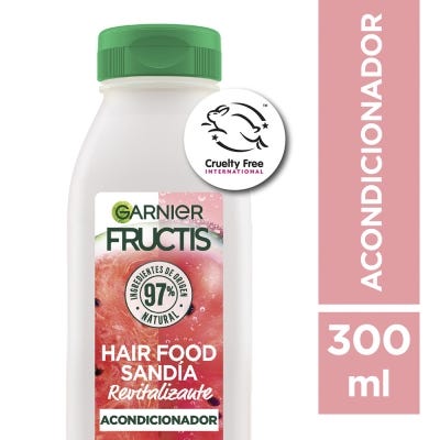 Acondicionador Fructis Hair Food Sandia x300ml
