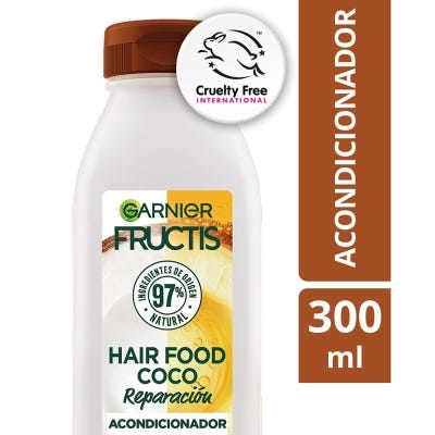 Acondicionador Fructis Hair Food Coco x300ml