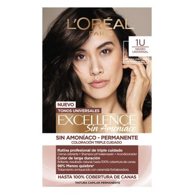 Coloracion Excellence Nudes Arg CM Negro 1U
