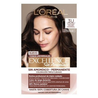 Coloracion Excellence Nudes Cm Arg Castaño Oscuro 3U