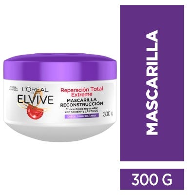 Tratamiento Capilar Elvive Reparación Total Extreme x300gr