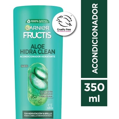 Acondicionador Fructis Aloe Hidra Clean x350ml