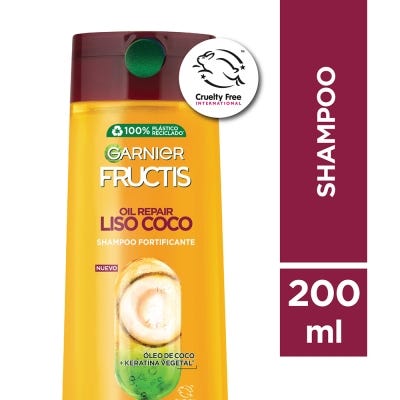Shampoo Fructis Oil Repair Liso Coco x200ml