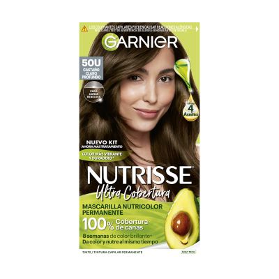 Coloracion Nutrisse Tono 50U Castaño Claro Profundo