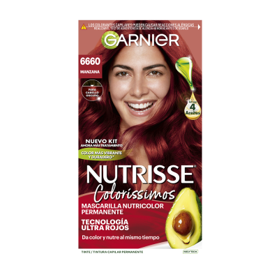 Coloracion Nutrisse Tono 6660 Manzana Colorissimo
