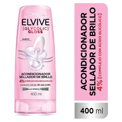 Acondicionador Elvive Glycolic Gloss x400m